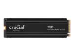 Crucial T700 - SSD - verschlüsselt - 4 TB - intern - M.2 - PCI Express 5.0 (NVMe)