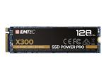 EMTEC Power Pro X300 - SSD - 128 GB - intern - M.2 2280 - PCIe 3.0 x4 (NVMe)