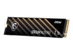 MSI SPATIUM M470 PRO - SSD - 1 TB - intern - M.2 2280 - PCIe 4.0 x4 (NVMe)