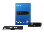 Samsung 990 EVO MZ-V9E2T0BW - SSD - verschlüsselt - 2 TB - intern - M.2 2280 - PCIe 5.0 x2 (NVMe)