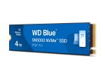 WD Blue SN5000 WDS400T4B0E-00BKY0 - SSD - 4 TB - intern - M.2 2280 - PCIe 4.0 x4 (NVMe)