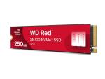 WD Red SN700 WDS250G1R0C-68BDK0 - SSD - 250 GB - intern - M.2 2280 - PCIe 3.0 x4 (NVMe)