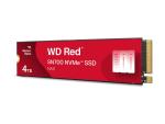 WD Red SN700 WDS400T1R0C-68BDK0 - SSD - 4 TB - intern - M.2 2280 - PCIe 3.0 x4 (NVMe)