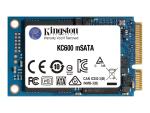 Kingston KC600 - SSD - verschlüsselt - 256 GB - intern - mSATA - SATA 6Gb/s - 256-Bit-AES - TCG Opal Encrypti