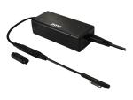 PORT Designs PORT Connect - Netzteil - Wechselstrom 100-240 V - 60 Watt - für Microsoft Surface Book, Go, Lap