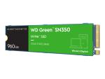 WD Green SN350 NVMe SSD WDS960G2G0C - SSD - 960 GB - intern - M.2 2280 - PCIe 3.0 x4 (NVMe)