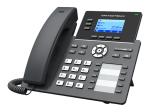 Grandstream GRP2604P - VoIP-Telefon - fünfwegig Anruffunktion