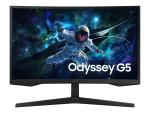 Samsung Odyssey G5 S27CG554EU - G55C Series - LED-Monitor - Gaming - gebogen - 68.6 cm (27")