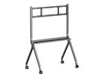 Iiyama MD-CART02-S1 - Wagen - für Flachbildschirm - with anti-collision, shelf for accessories - Bildschirmgr