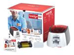 Evolis Badgy 100 - Plastikkartendrucker - Farbe - Thermosublimation/thermische Übertragung - CR-80 Card (85.6
