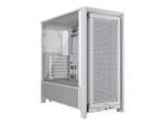 Corsair FRAME 4000D RS - Midi-Tower Gaming - E-ATX - Seitenteil mit Fenster (gehärtetes Glas)