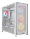 Corsair Geh Midi Frame 5000D RS ARGB Airflow Case White - Tower - ATX