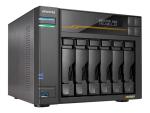 Asustor Lockerstor 6 Gen3 - NAS-Server - 6 Schächte - SATA 6Gb/s / PCIe 4.0 x4 (NVMe)