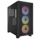 Corsair 3000D RGB AIRFLOW - Mid tower - E-ATX - Seitenteil mit Fenster (gehärtetes Glas)