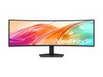Samsung ViewFinity S9 S49F950UAU - S95UF Series - LED-Monitor - gebogen - USB - 124.5 cm (49")